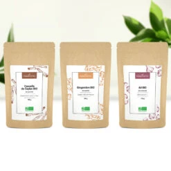 Assortiment 3 Épices Indispensables - Épices BIO