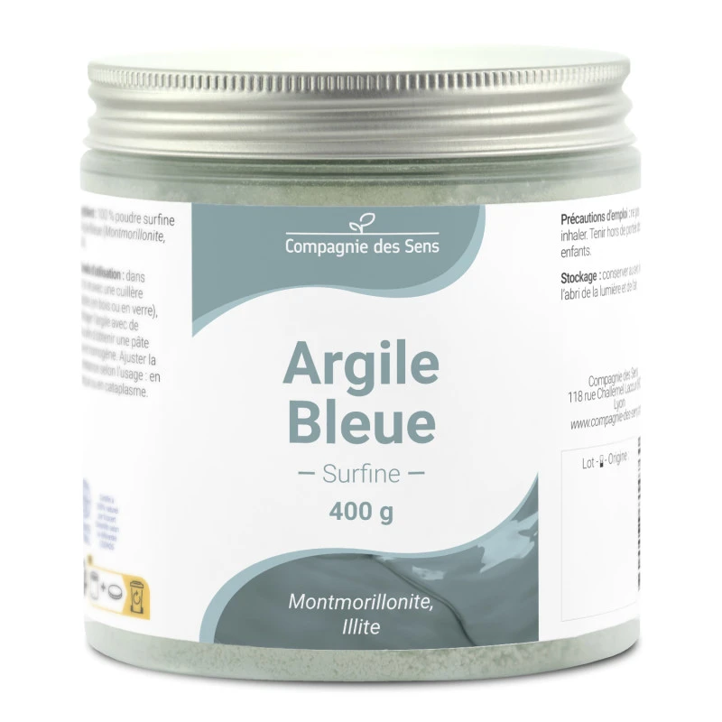 Argile Bleue Montmorillonite - Poudre Surfine 3 Argile Bleue Montmorillonite - Poudre Surfine – Image 3