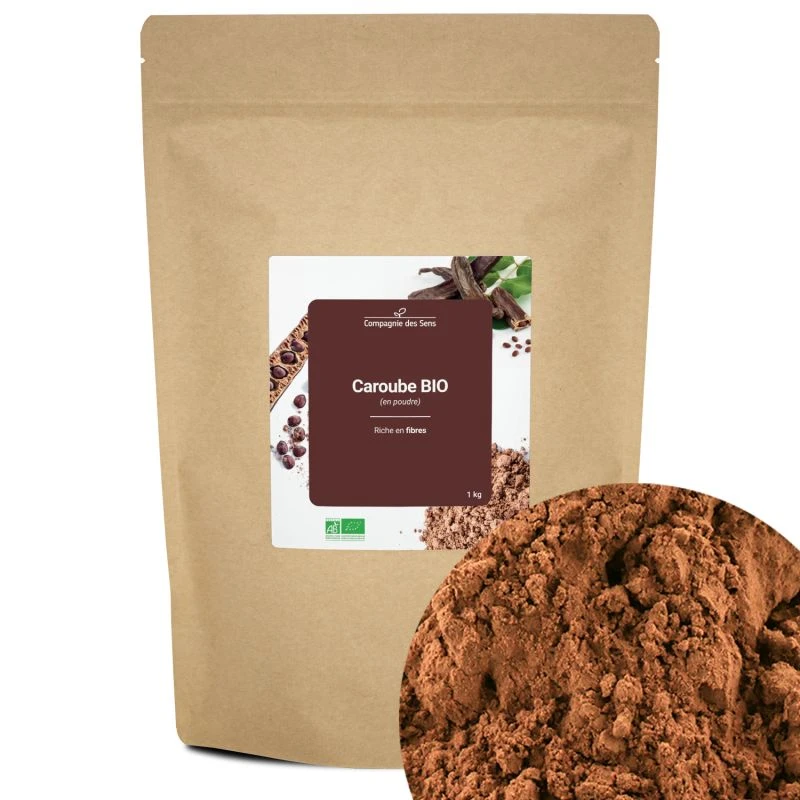 Caroube BIO (en Poudre) - Riche En Fibres 1 Caroube BIO (en Poudre) - Riche En Fibres