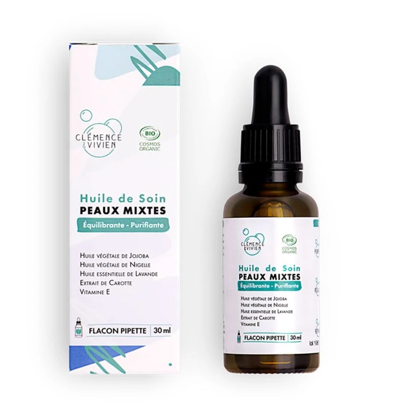Huile De Soin Peaux Mixtes - Clémence & Vivien 1 Huile De Soin Peaux Mixtes - Clémence & Vivien