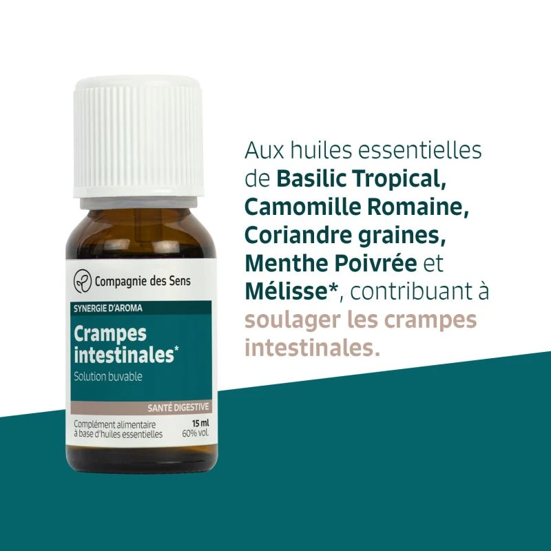 CRAMPES INTESTINALES - Huiles Essentielles En Solution Buvable 2 CRAMPES INTESTINALES - Huiles Essentielles En Solution Buvable – Image 2