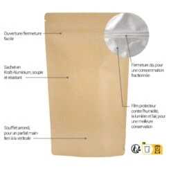 Fèves De Cacao BIO (entières, Non Torréfiées) - Riche En Antioxydants -Aroma Nature Bien-Être feves de cacao bio entieres superaliment 3