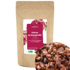 Graines De Grenade BIO (séchées) - Source De Fibres Et Antioxydants