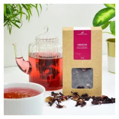 Hibiscus BIO - Plante En Vrac Pour Infusion -Aroma Nature Bien-Être hibiscus bio en vrac 2
