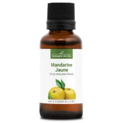 MANDARINE JAUNE - Huile Essentielle BIO -Aroma Nature Bien-Être mandarine jaune huile essentielle bio 2