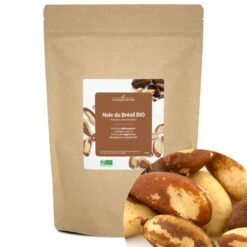 Noix Du Brésil BIO (entières, Décortiquées) - Riche En Sélénium