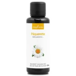 Aroma Nature Bien-Être 17 Pâquerette - Macérât Huileux BIO - Flacon En Verre