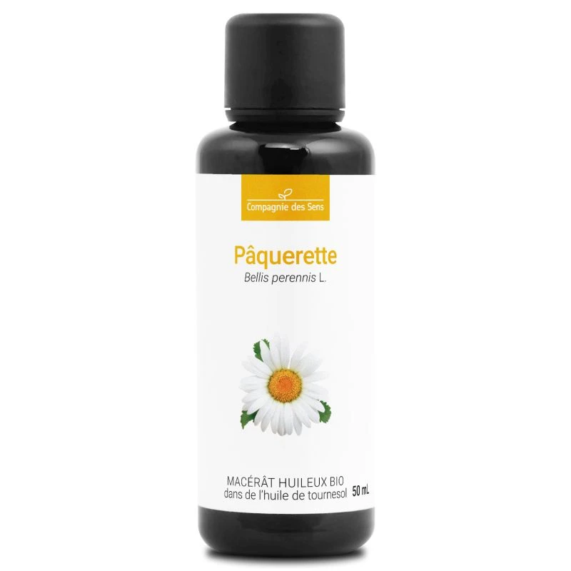 Pâquerette - Macérât Huileux BIO - Flacon En Verre 1 Pâquerette - Macérât Huileux BIO - Flacon En Verre
