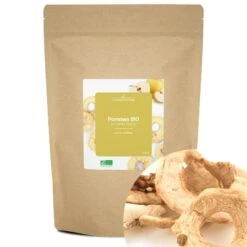 Pommes BIO (en Rondelles, Séchées) - Source De Fibres