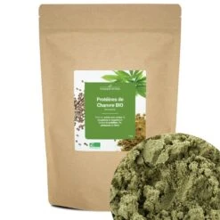 Protéines De Chanvre De Bretagne BIO (en Poudre) - Riche En Oméga-3