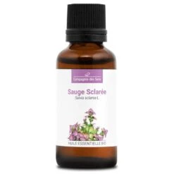 SAUGE SCLARÉE - Huile Essentielle BIO -Aroma Nature Bien-Être sauge sclaree huile essentielle bio 2