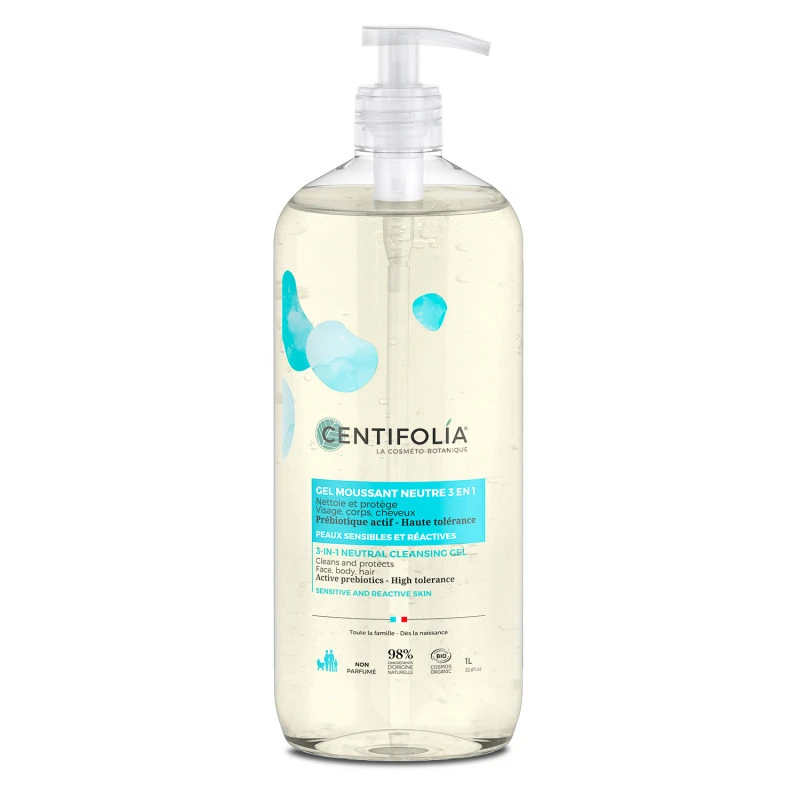 Shampoing - Gel Moussant Neutre 3 En 1 2 Shampoing - Gel Moussant Neutre 3 En 1 – Image 2